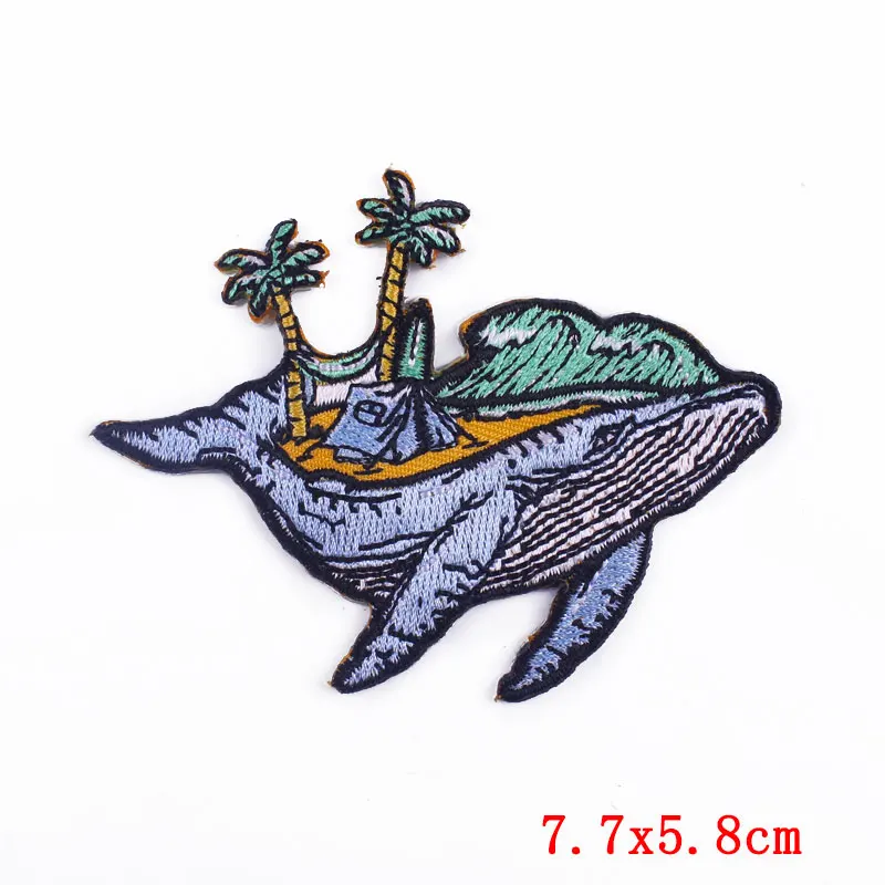 

Prajna Punk Animal Patches On Clothes Bear Patch Iron On Embriodederd Patches For Clothing Stickers Biker Badges for Clothes