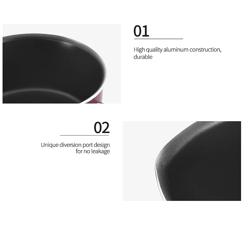 Антипригарная Кастрюля COOKER KING кастрюля для молока и соуса со стеклянной крышкой