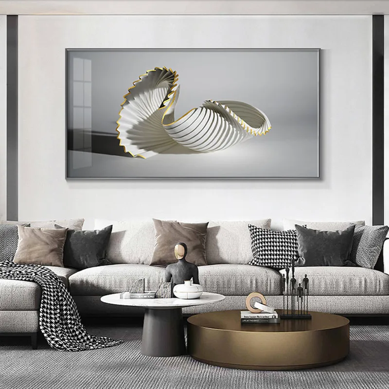 Современная живопись на холсте художественное оформление абстрактный геометрический постер печать водонепроницаемый постер картина роспись подарок декоративная картина