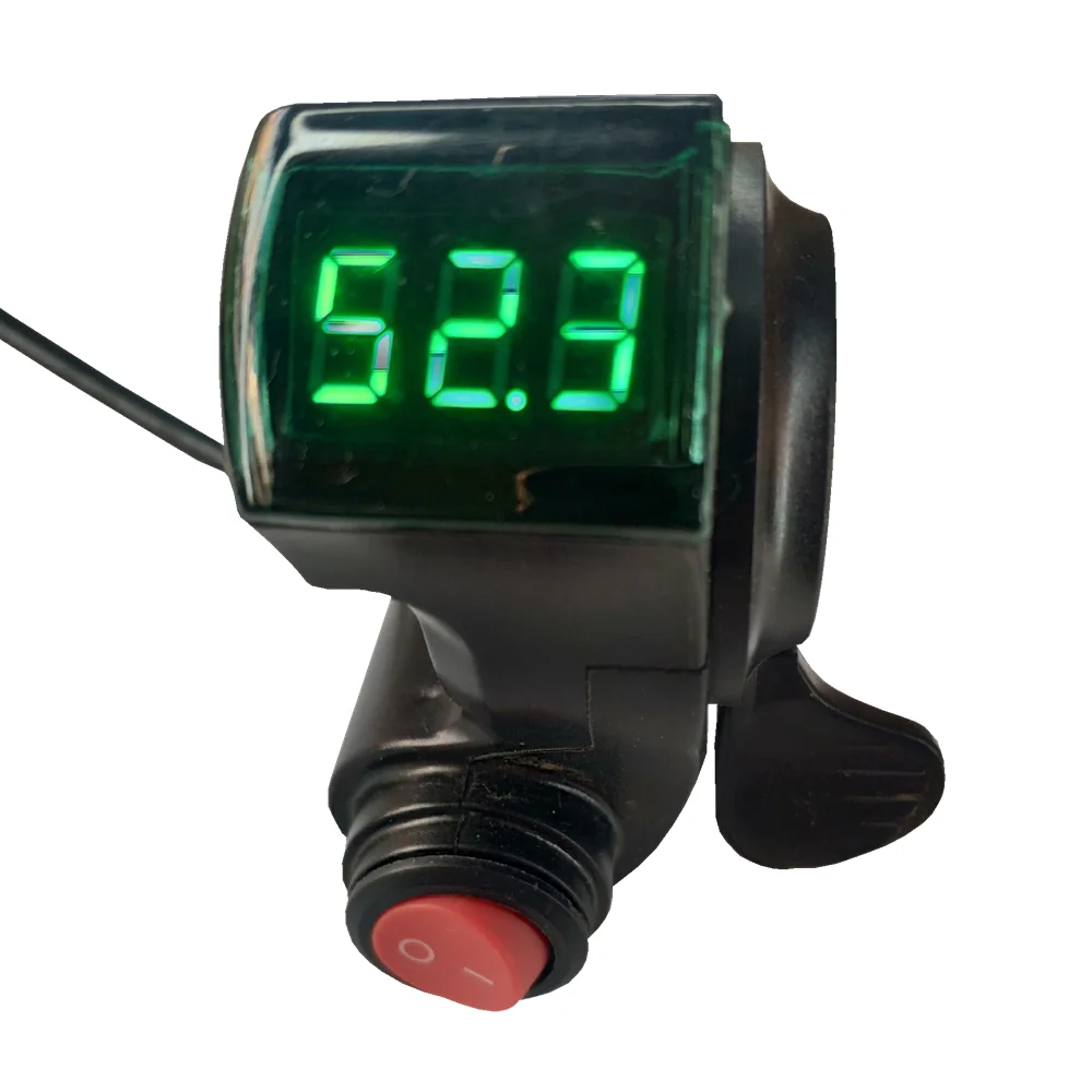 Дроссельная заслонка для электронного велосипеда дисплей с отображением