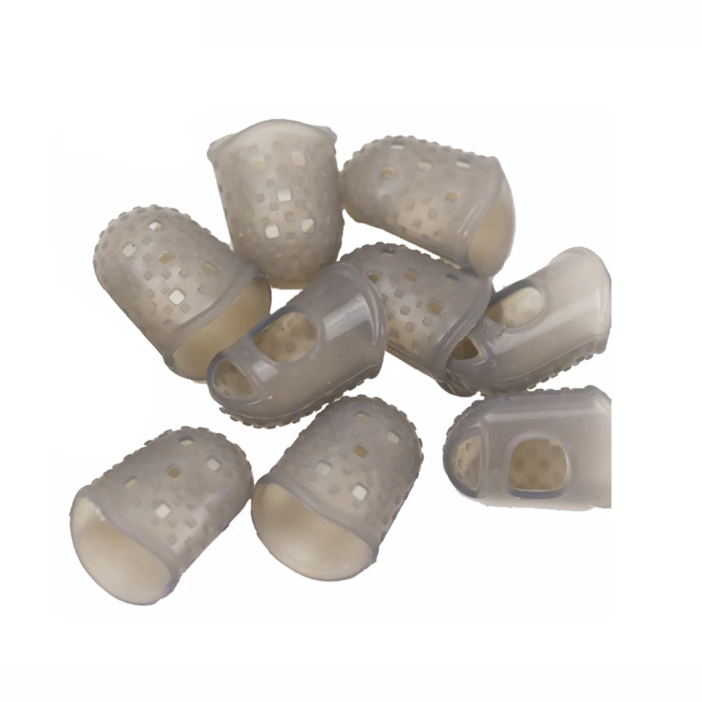 10 шт./партия силиконовые кольца защита пальцев наконечник разных Цвет