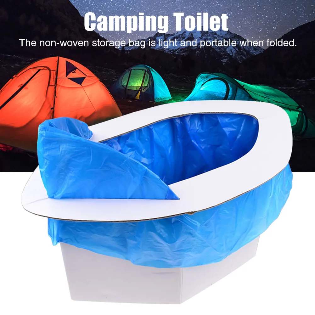 

TripTips Outdoor Activities Removing Odors Portable Folding Clean Space Saving Car Commode Stable Camping Toilet Strong Hiking