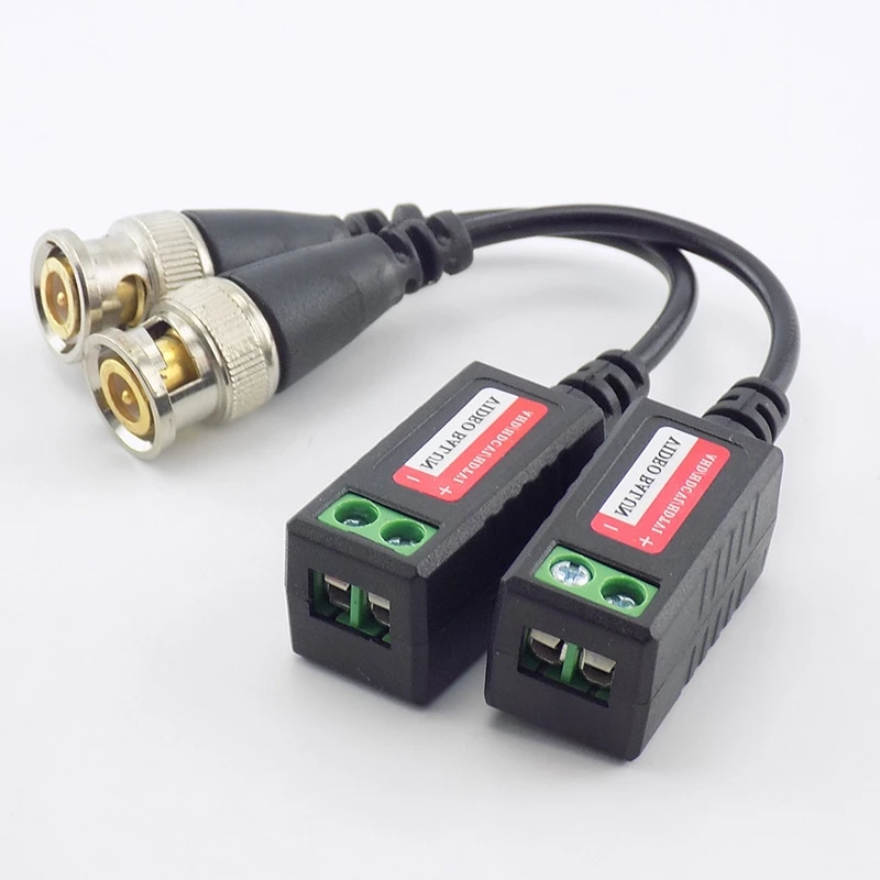 10 пар CCTV витой BNC пассивный HD AHD CVI TVI видео приемопередатчик Коаксиальный CAT5 UTP
