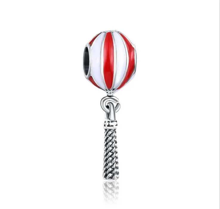 Kolczyki бусы сердца Fit Pandora Подвески Серебро 925 оригинальный браслет ювелирные