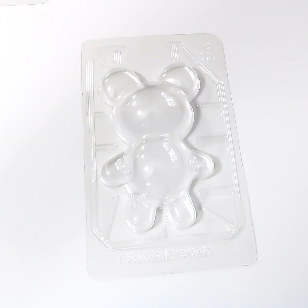 ​Large Size 3D Baby Bear Breakable Chocolate Mold DIY Creative Plastic Mousse Mould Cake Decorating Tools Baking Accessories | Дом и сад