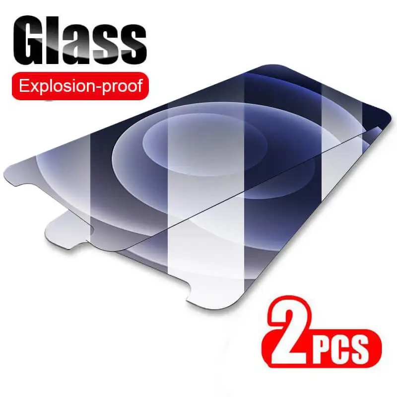 2 шт. полное покрытие для iphone 12 Pro Max защитное стекло на Mini защита экрана aiphone 12Pro Armor