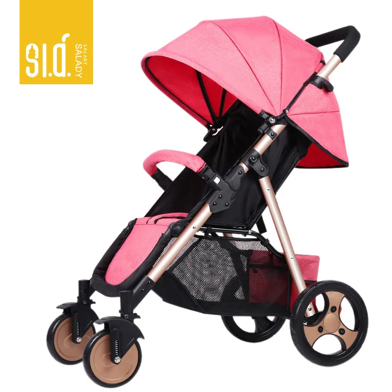 SLD Коляска детская 2 в 1 прогулочная коляска для ребенка ускоренная доставка со