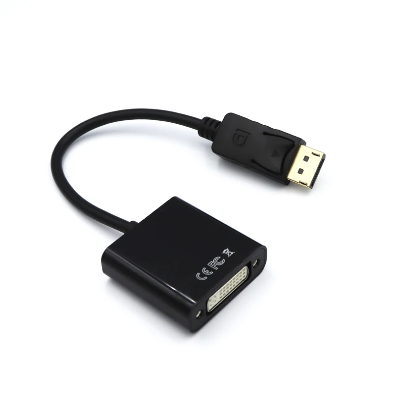 5 шт./лот DP к DVI адаптер DisplayPort кабель конвертер мужчин и женщин поддержка 1080P для