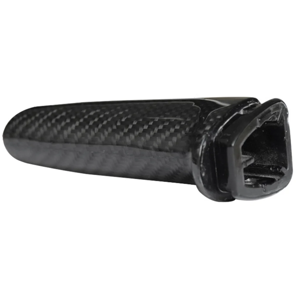 

1pc Car Handbrake Lever Carbon Fiber Cover Car Accessory Compatible with