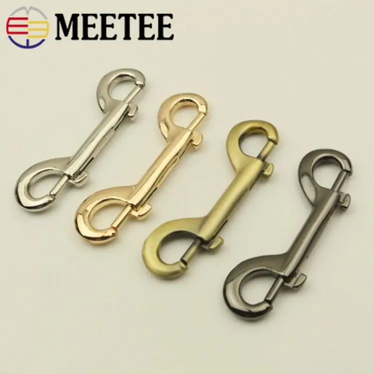 Meetee 2/5 шт металлический Поворотный Триггер карабин крючок для сумки вешалка