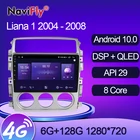 NaviFly 7862 QLED 1280*720 6 ГБ + 128 ГБ Android 10 автомобильный стерео головное устройство GPS мультимедийный плеер для Suzuki Liana 1 2004 - 2008