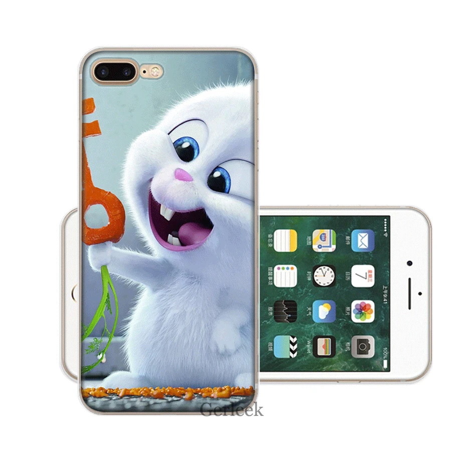 10 Чехол для мобильного телефона из ТПУ для iPhone 11 Pro XR X XS Max iPhone 7 8 6 6S Plus 5 5S SE, чехол с милым кроликом - Цвет: 10