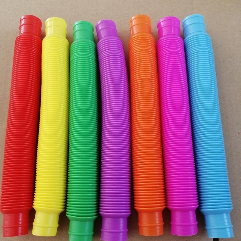

Children's Sensory Toys, Decompression Toys, Extension Tubes, Random Colors P31B