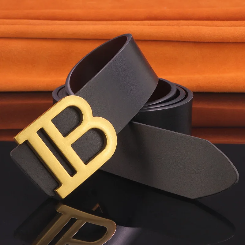 

High Quality designer belts letter Slide buckle Girdle Wide luxury brand leather fashion Cowskin Casual boys cintos masculinos