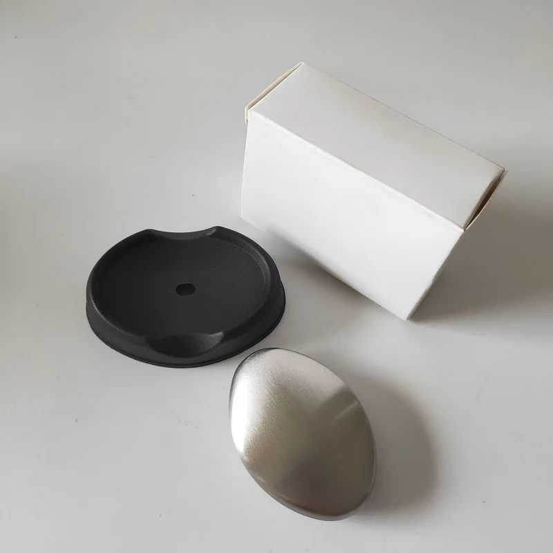 Экологичное мыло с мыльницей из нержавеющей стали 304 специально удаляет запах