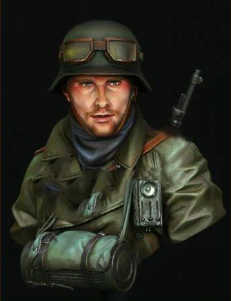 Набор для сборки бюста из смолы 1/10 офицер солдата | Игрушки и хобби