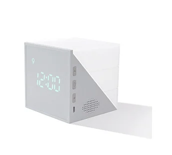 Kopen Nieuwe Product Tijd Kubus Wekker Smart Creatieve Slaapkamer Nachtkastje Multifunctionele Slapen Digitale Wekker Led Nachtlampje