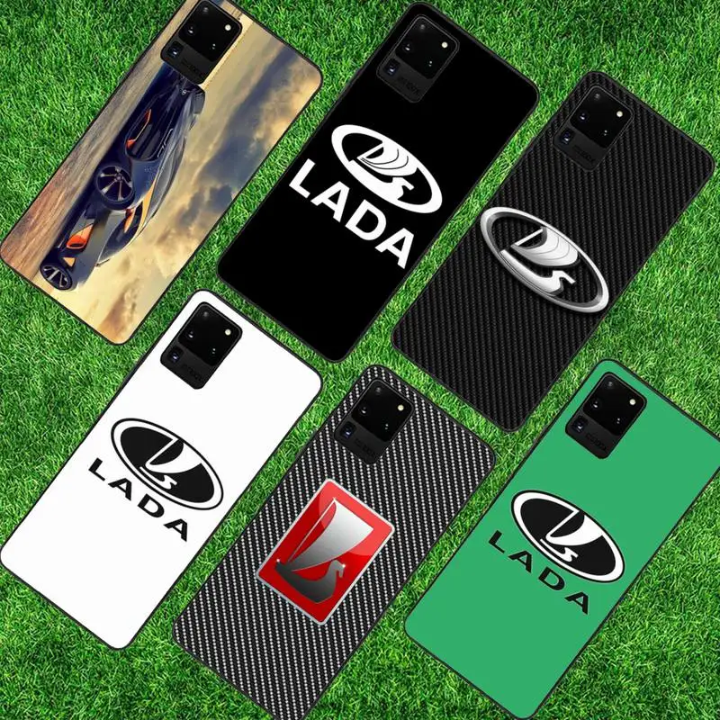 

Russian National Automobile LADAs Phone Case For Samsung GalaxyA51 A40 A50 A70 A71 Note 8 9 10 Tpu Cases Cover