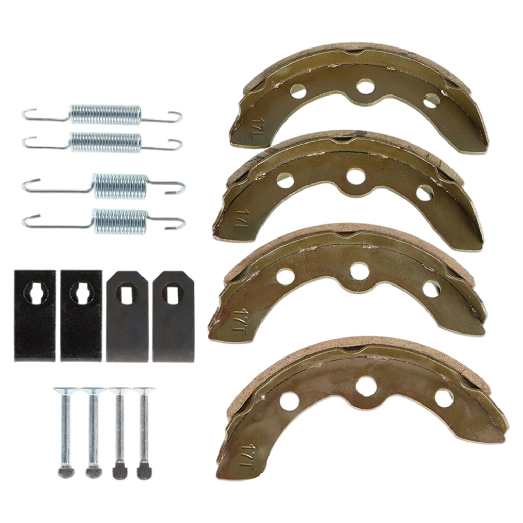 

Lightweight Golf Cart Brake Shoes Spring Kit Components Durable Replacement