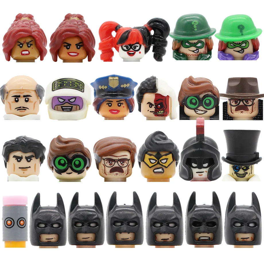 Feleph один Брюс комиксы фигурка голова Гордон Барбара строительные блоки модель