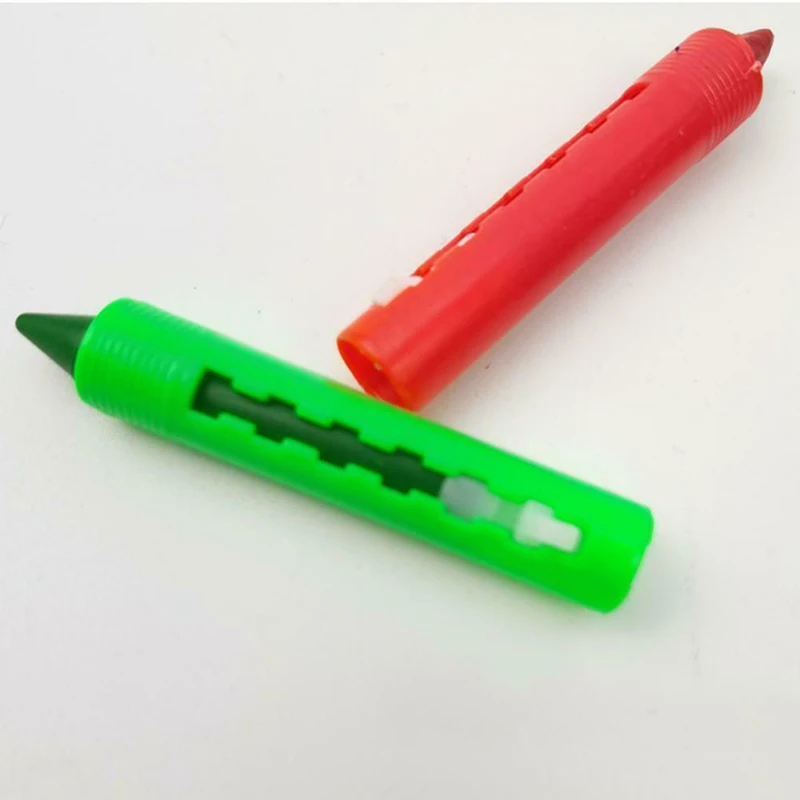 

6 шт. моющиеся карандаши для детей, время для купания, краски, ручки для рисования, игрушка для Хэллоуина, макияж STSF666