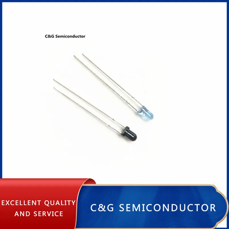 50 шт. PT204-6B PT204 IR204 инфракрасный фототранзистор и инфракрасная лампа