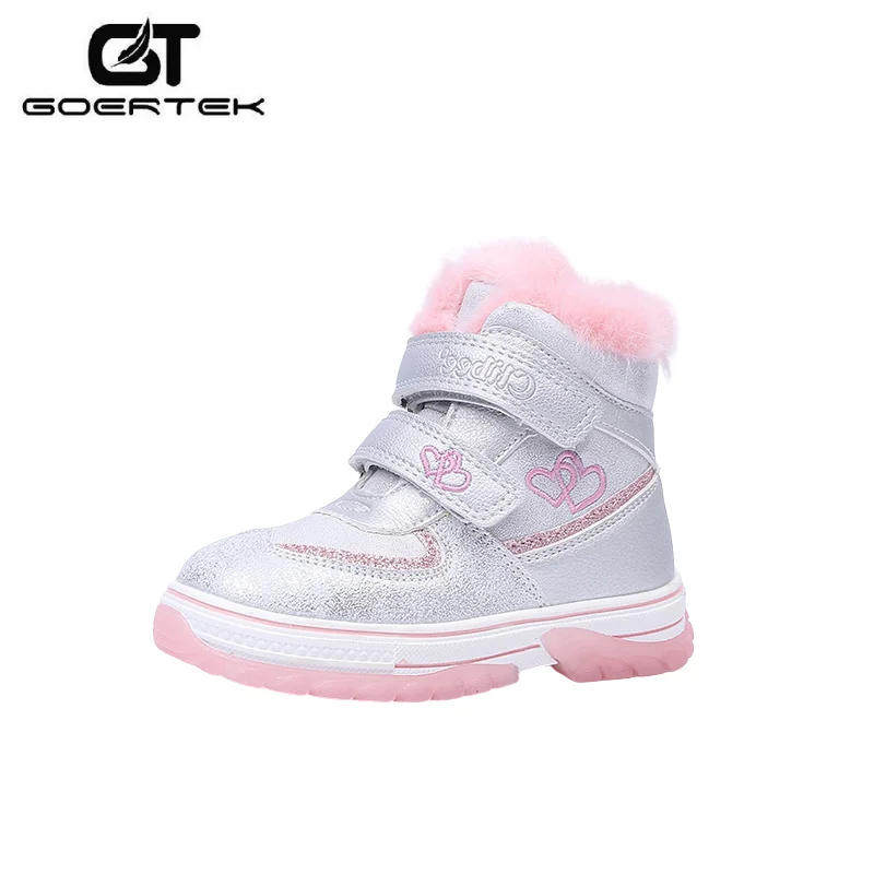 GT 2020 новые модные теплые зимние ботинки для девочек с плюшевой подкладкой