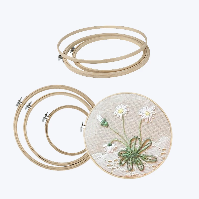 13 34 см деревянный каркас обод кольцо вышивка круглая машина бамбук для вышивки