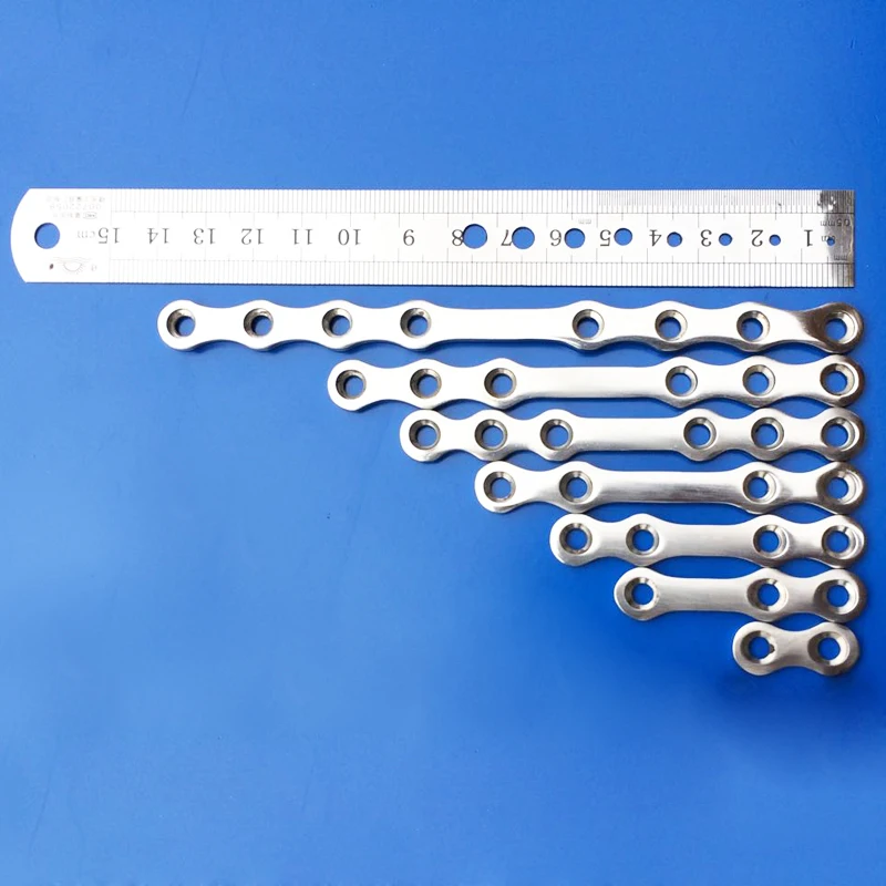 

Orthopaedic Instruments Straight Type Small Animals Pets Dogs and Animals with Internal Fixation Compressed Bone Plate