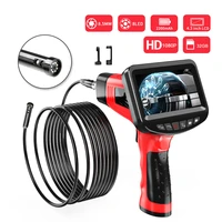 handheld endoscope 1080p 3 9mm 4 3 inch industrial inspection camera with 6 led ip67 waterproof borescope with 32gb tf card