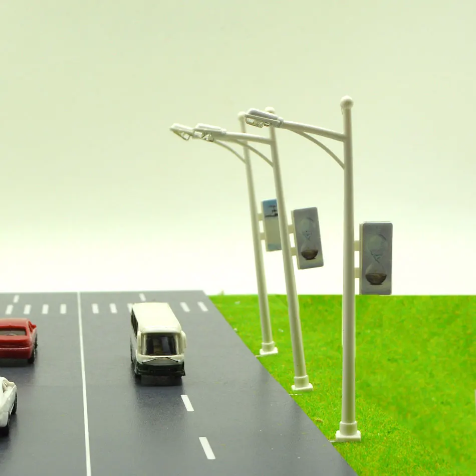 Уличный свет 1:100 Масштаб реклама лэмппост железнодорожный поезд макет диорама