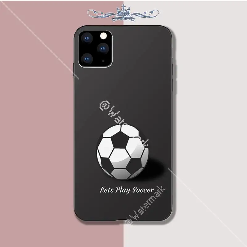 Babaite Чехлы для футбольного мяча Iphone 5s Se 6 6s 7 8 Plus X Xs Max Xr 11 Pro Мобильный телефон