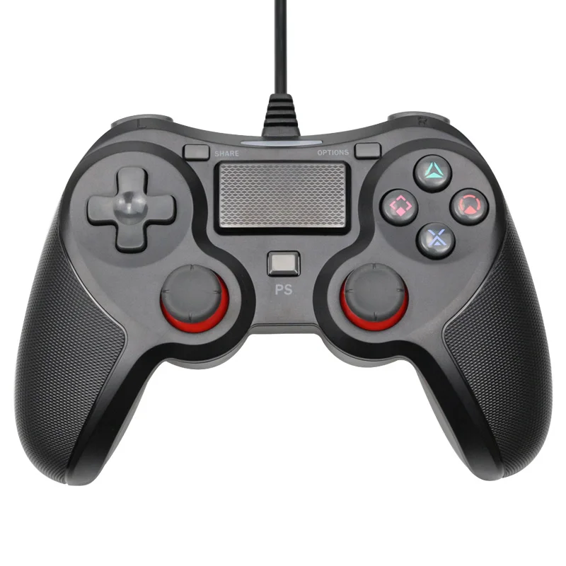 4 USB проводной игровой контроллер джойстика для PS4/PS3 вибрации Gmapad джойстик геймпады для PlayStation4/ПК Win7/8/10 пульта - Цвет: 4