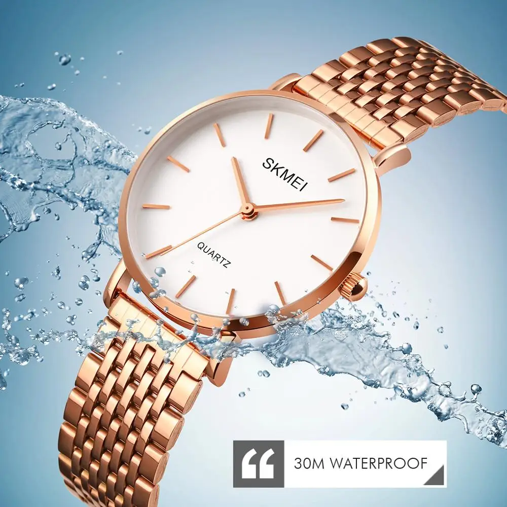 

Top Luxury Ladies Watches Fashion Quartz Watch Stainless Steel Business Bracelet Simple Design Women's Watch Casual Dress Clock