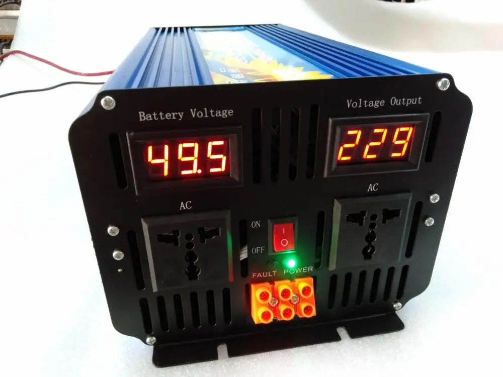 Автономный инвертор немодулированного синусоидального сигнала 5 кВт 5000 Вт 12 В