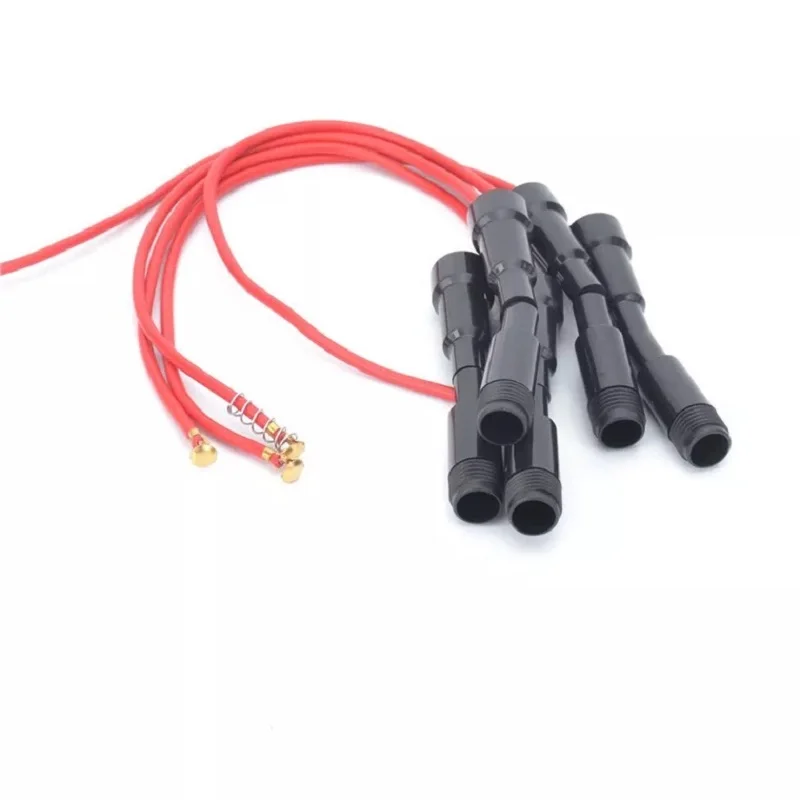 10 шт./лот 5*20 мм стеклянный держатель предохранителя винтового типа 5x20 с