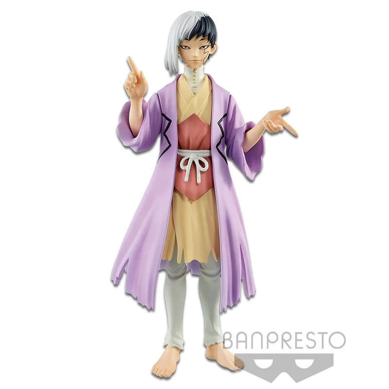 

BANDAI Banpresto Original Dr.STONE Asagiri Gen Figure STONE WORLD Anime Model Doll Toys Gifts BP17185