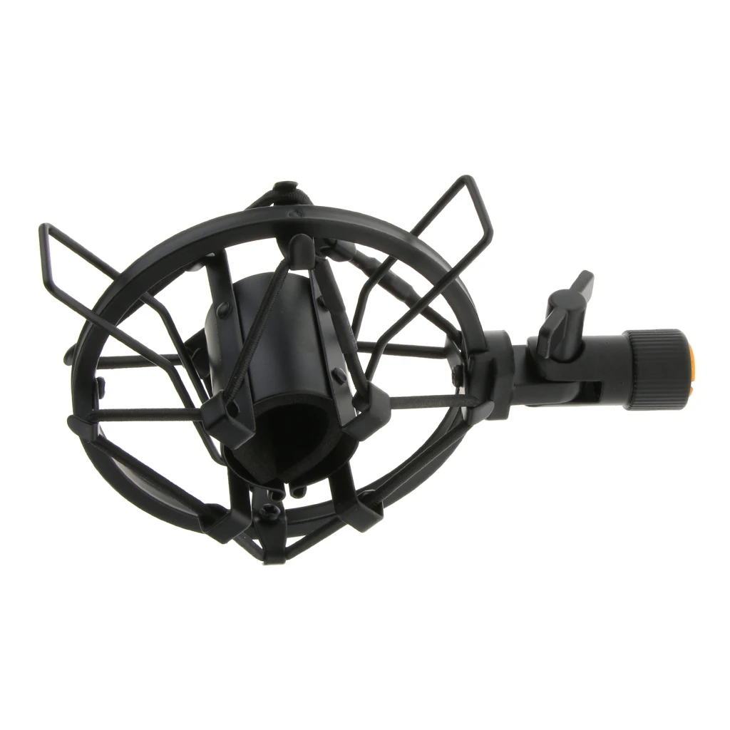 Мини конденсаторный микрофон с креплением на подставке зажимом для портативного