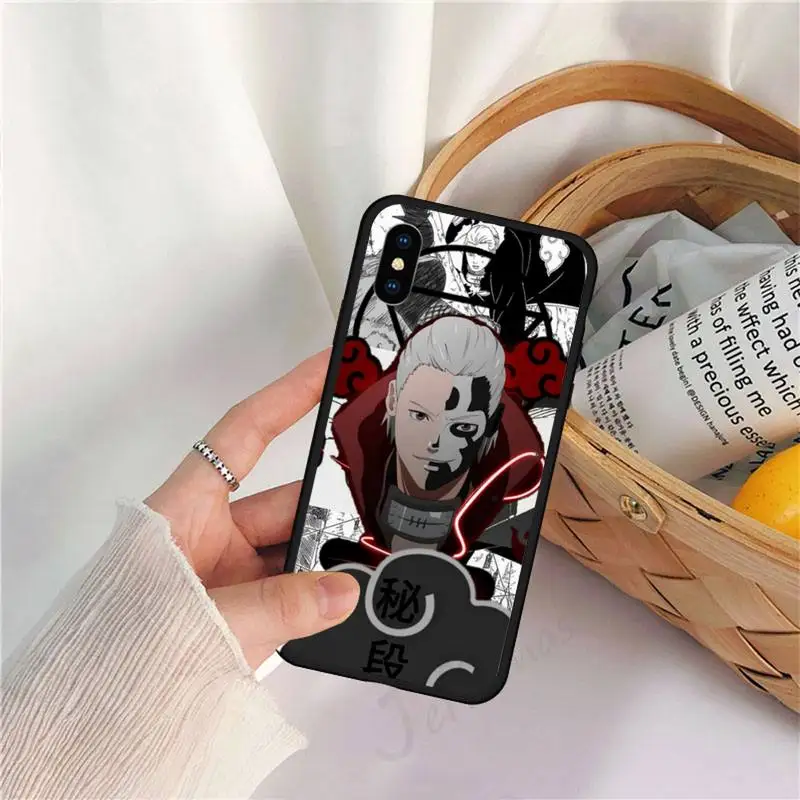 

Hidan Akatsuki naruto Japan anime Phone Case for iPhone 11 12 pro XS MAX 8 7 6 6S Plus X 5S SE 2020 XR