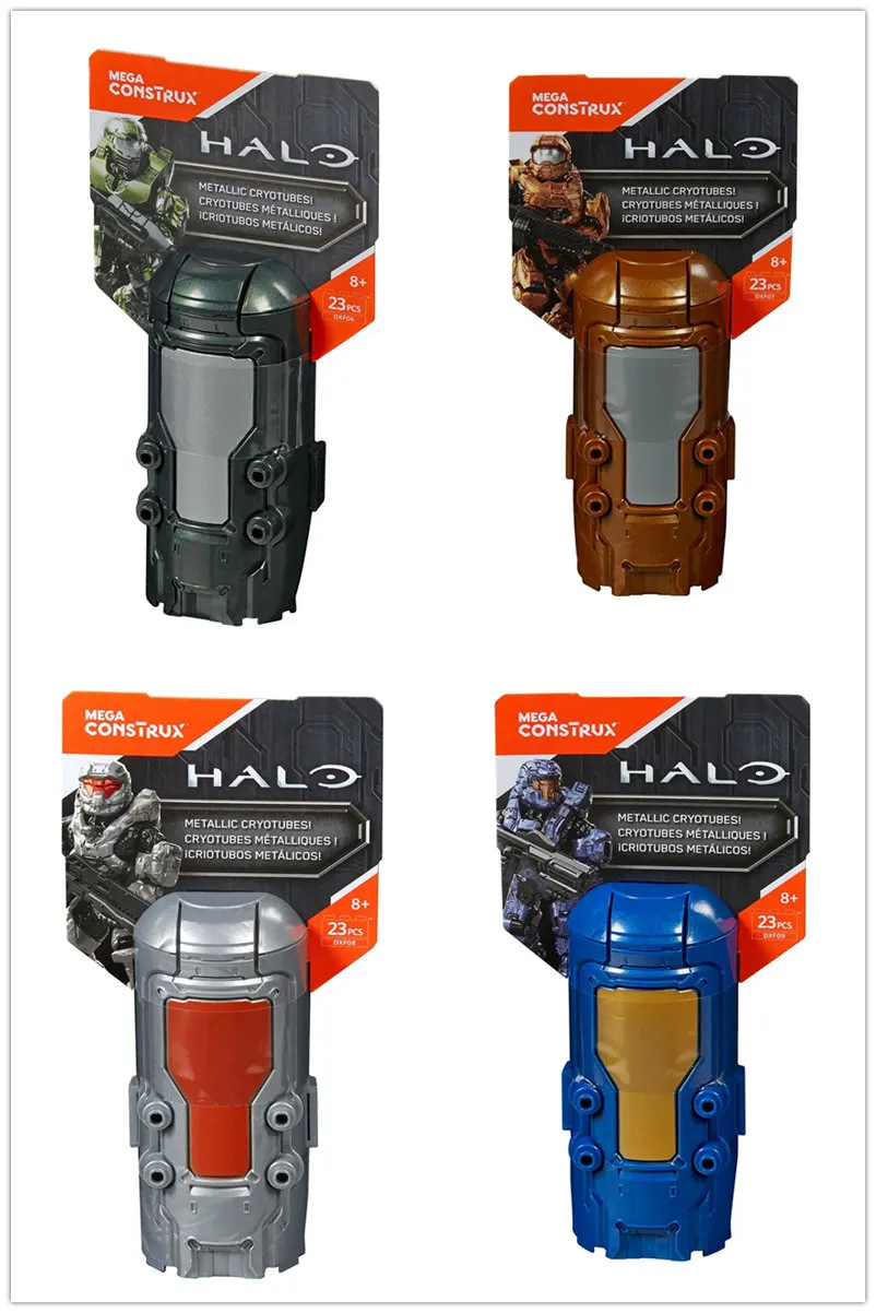 Металлическая криотрубка Mega Bloks конструкс Halo DXF06 DXF07 DXF08 DXF09 | Игрушки и хобби
