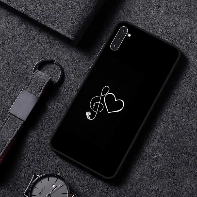 Чехол для телефона lack С Простыми линиями и сердечками Samsung galaxy A S note 6 7 8 9 10 20 30 50 51 70