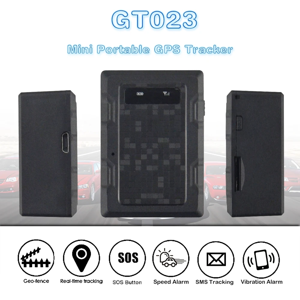Магнитный телефон GT023 gps трекер в реальном времени + LBS позиционирование GPS локатор