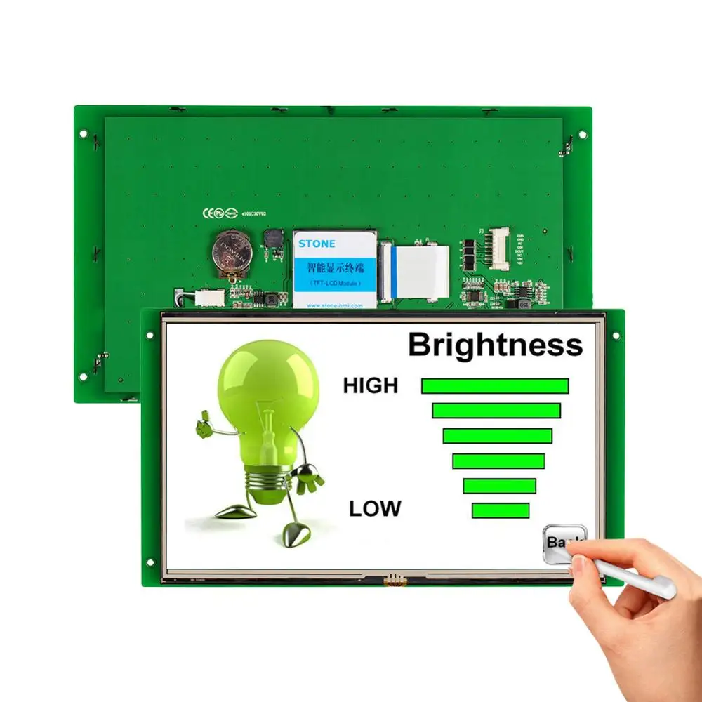 STONE 10.1 Inch HMI  TFT LCD with High Quality +Sunlight Readable+Software for Industrial Use