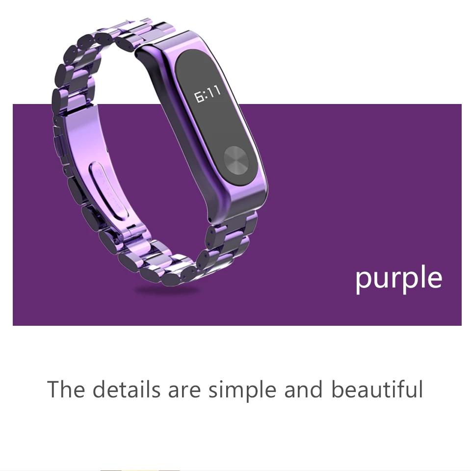 Металлический браслет mi Band 2 для Xiaomi mi Band 2 ремешок на запястье mi Band 2 умный ремешок на запястье магнитный браслет mi Band 2
