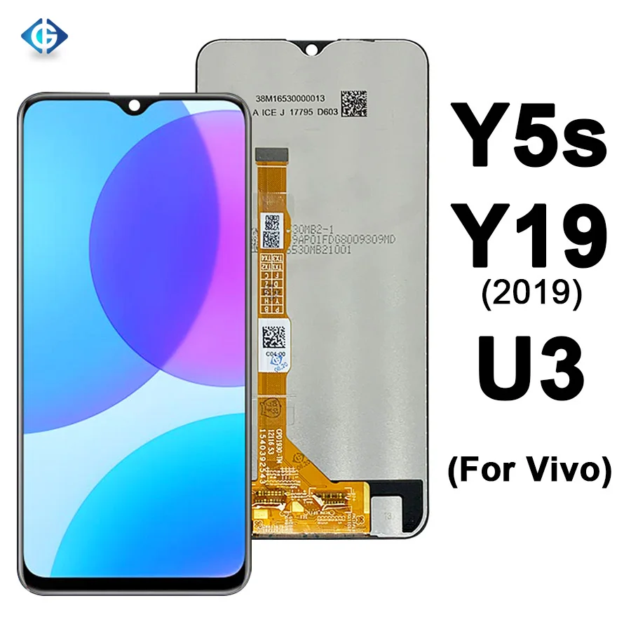 10 шт. ЖК дисплей запасные части для Vivo Y19 2019 Y5S Экран дисплея U3 кодирующий
