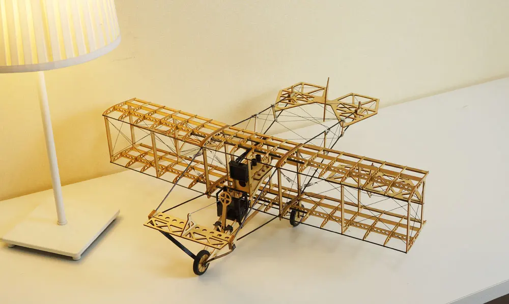 Статическая модель, модели самолетов, Curtiss толкатель статическая шкала дисплей копия, набор из пробкового дерева, Balsawood самолет
