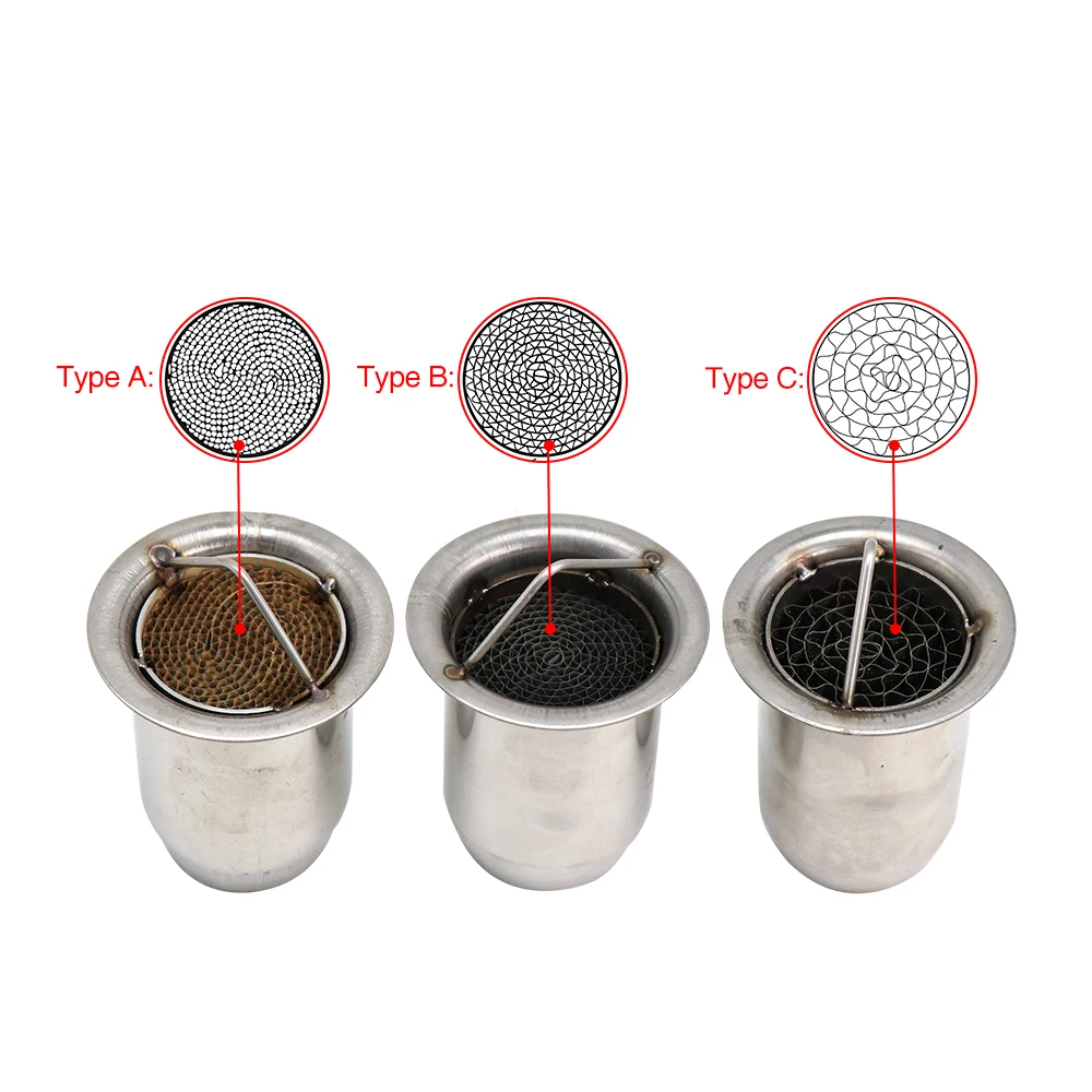 Катализатор выхлопных газов ZSDTRP для мотоцикла из нержавеющей стали глушитель 51