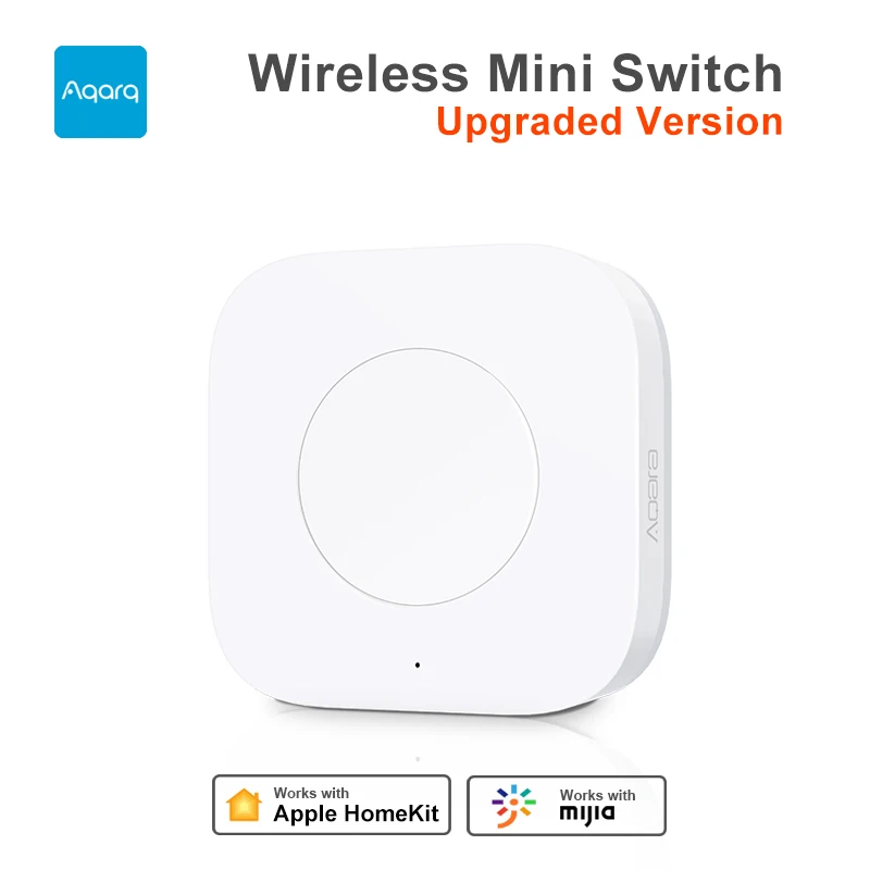 Умный беспроводной мини переключатель Aqara ZigBee беспроводное соединение