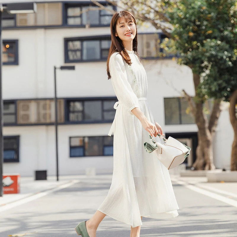 INMAN летнее комбинированное кружевное платье с вышивкой милое короткими