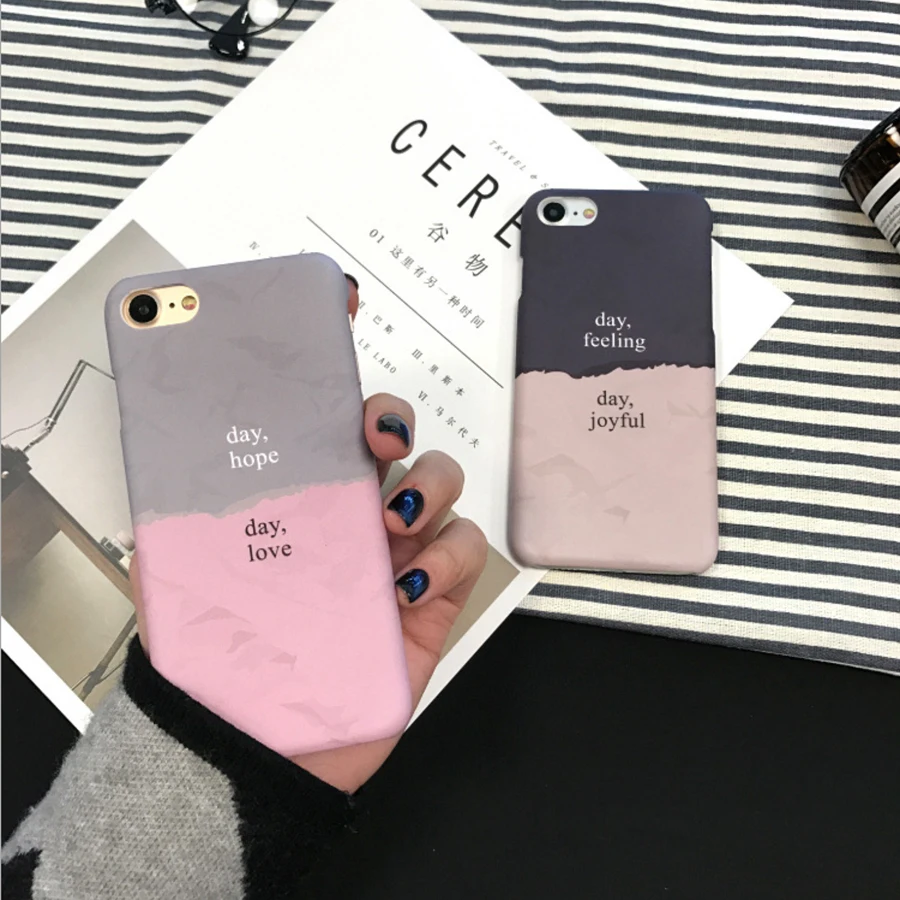 Простой и свежий чехол для iphone x max 7 8 plus матовый xr телефона xs 6s чехлы телефонов